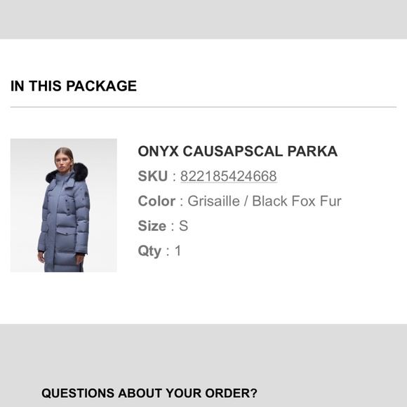 Moose Knuckles Canada: ONYX CAUSAPSCAL PARKA - Picture 4 of 10